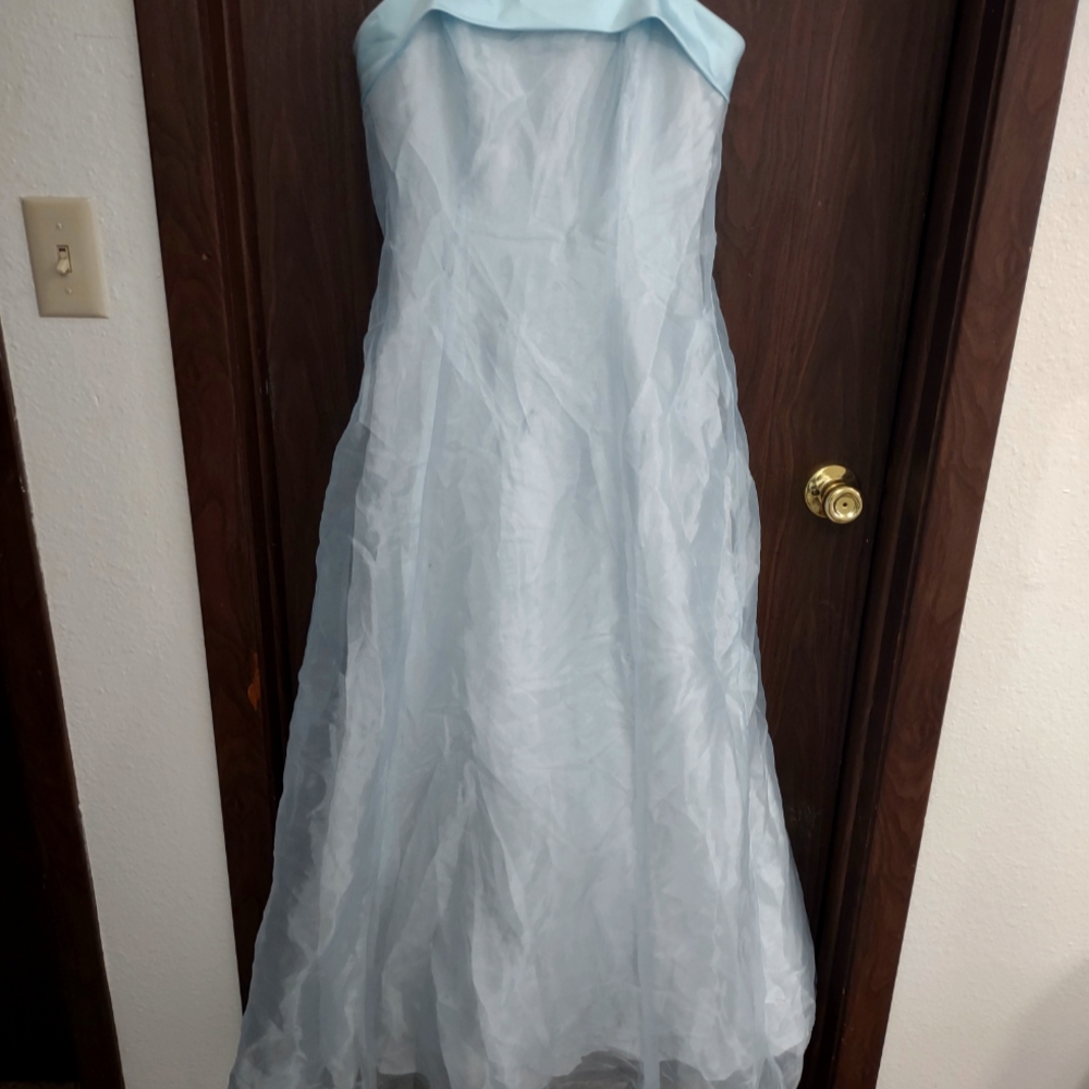 Powder Blue Formal/Prom Dress - Picture 3 of 13